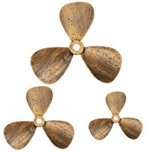 3 Pcs Metal Nautical Ship Propeller Wall Decor Nautical Wall Art Decorative🤩